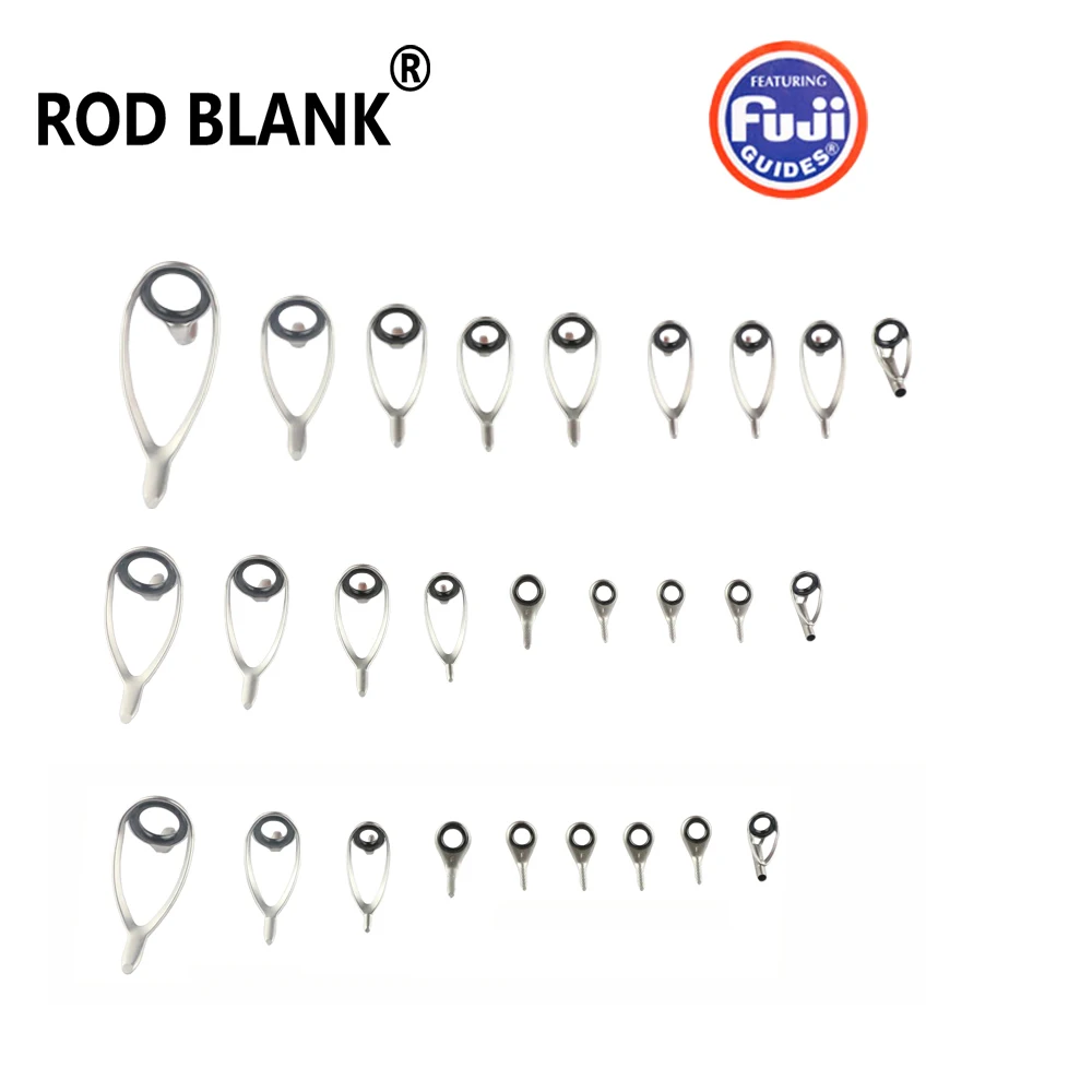 Kit guías Fuji LC – Anillo redondo para montaje de cañas jigging