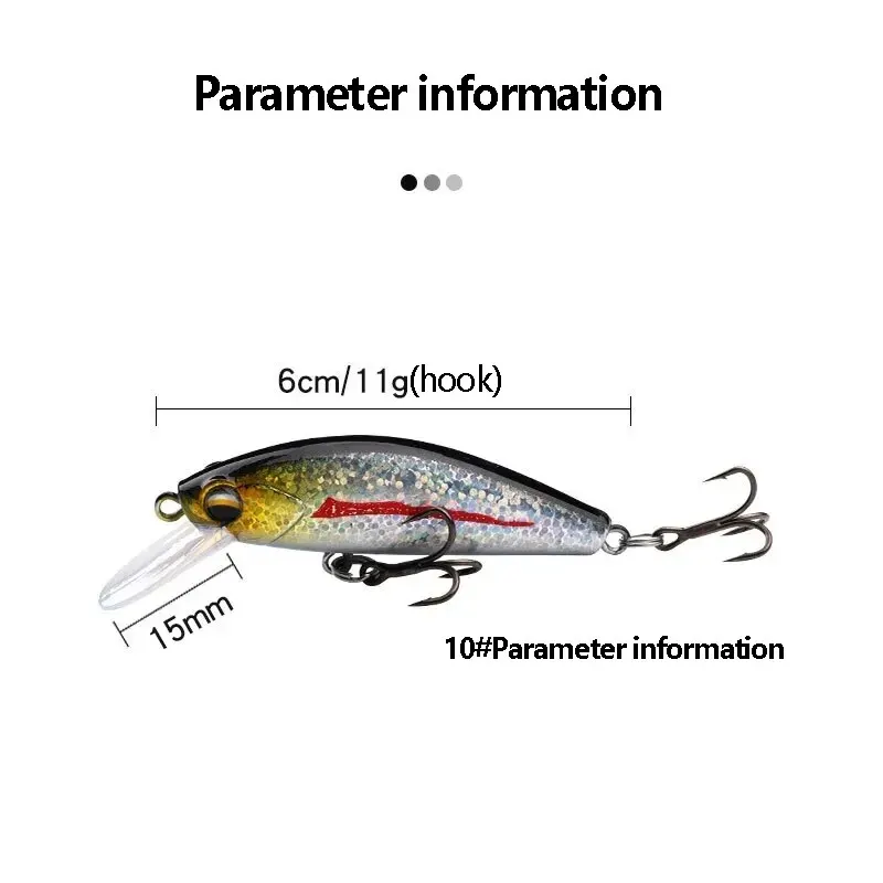 Nuevo Cebo Minoruya de caballa salvaje, 11g de largo alcance, velocidad que se hunde, pesca en el mar, cebo Luya, cuchillo para caballa, pescado, lubina, anzuelo de óxido - imagen 4