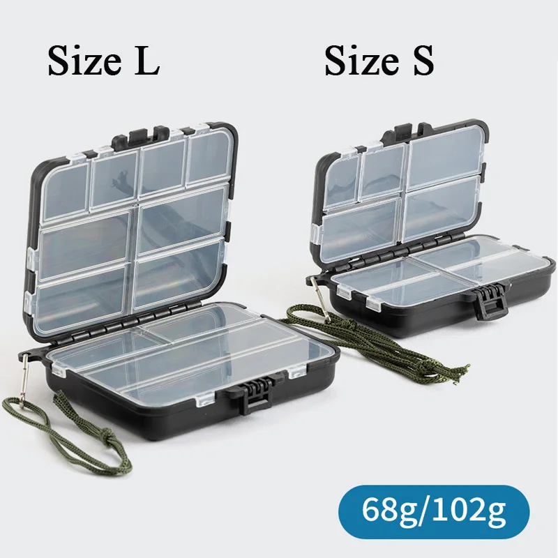 Mini Caja Plástico para Aparejos – Organizadora Moscas Pesca