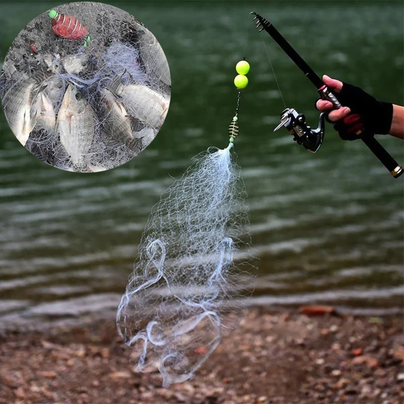 Red de Pesca Luminosa con Cuentas - Trampa para Mar - imagen 3