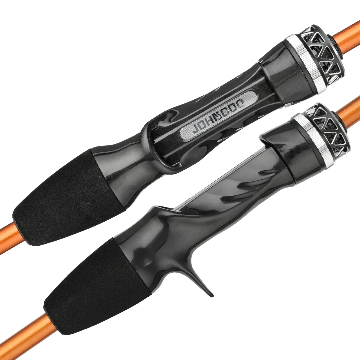 Caña de pescar de sepia Johncoo 1,5 m una sección con punta de titanio 43g caña de pescar de barco de fundición ligera - imagen 4