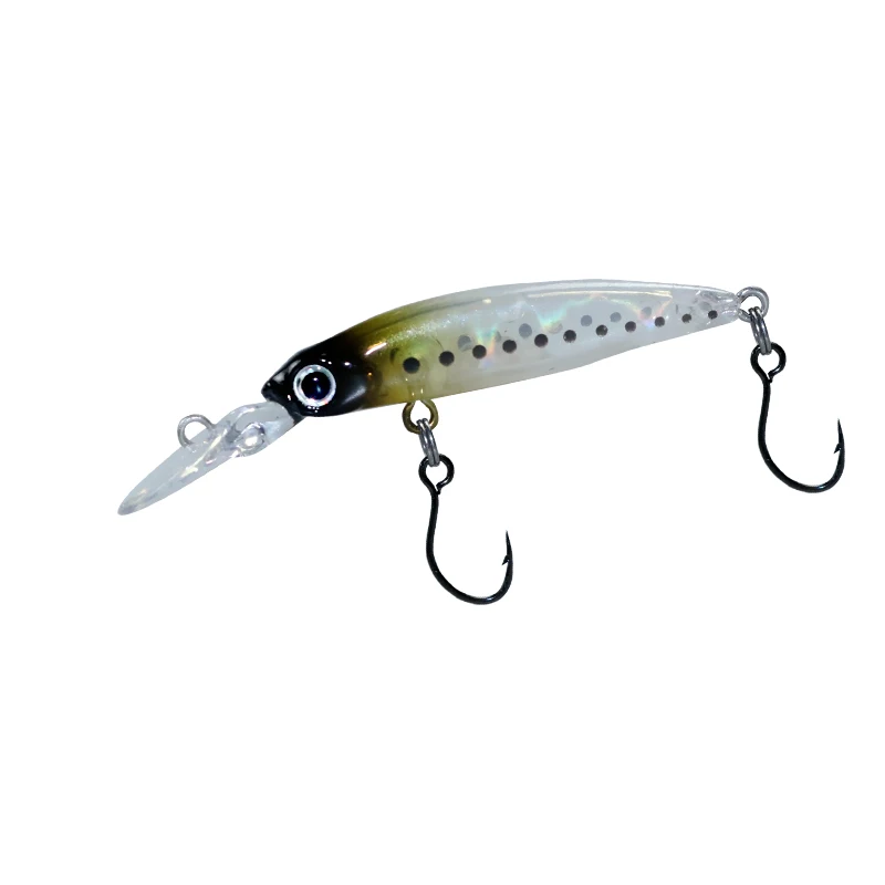 Mini Crankbait 1,8g 40mm Wobbler señuelo de pesca manivela de pececillo de agua dulce aparejos de cebo duro Artificial - imagen 3