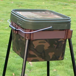 Correa Spod Bucket para pesca de carpa – Uso con boilies y pellets