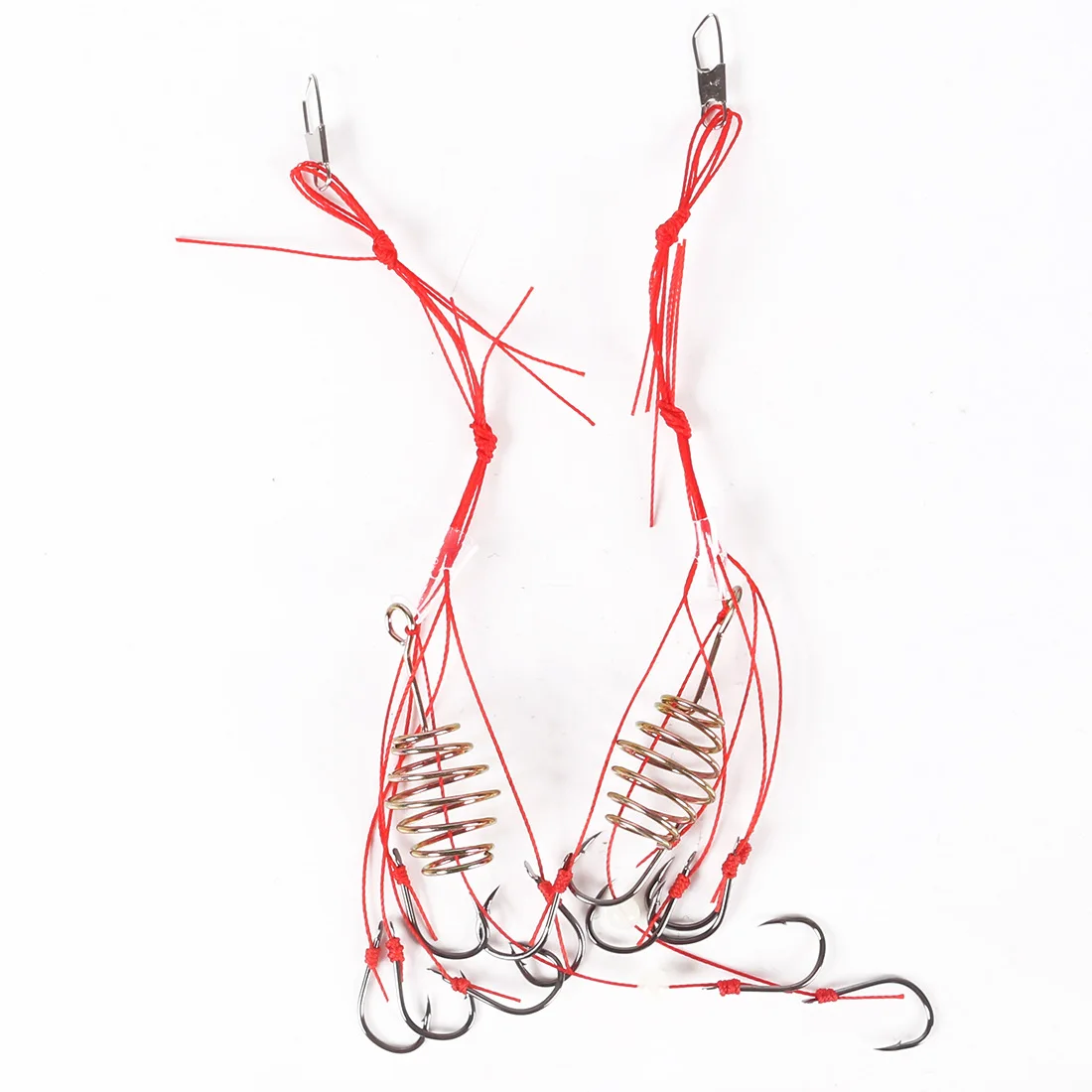 Anzuelo de explosión enrollable, paquete de 4 Uds., accesorios de aparejos de pesca con púas, anzuelos de pesca fáciles de llevar para todo tipo de peces - imagen 4