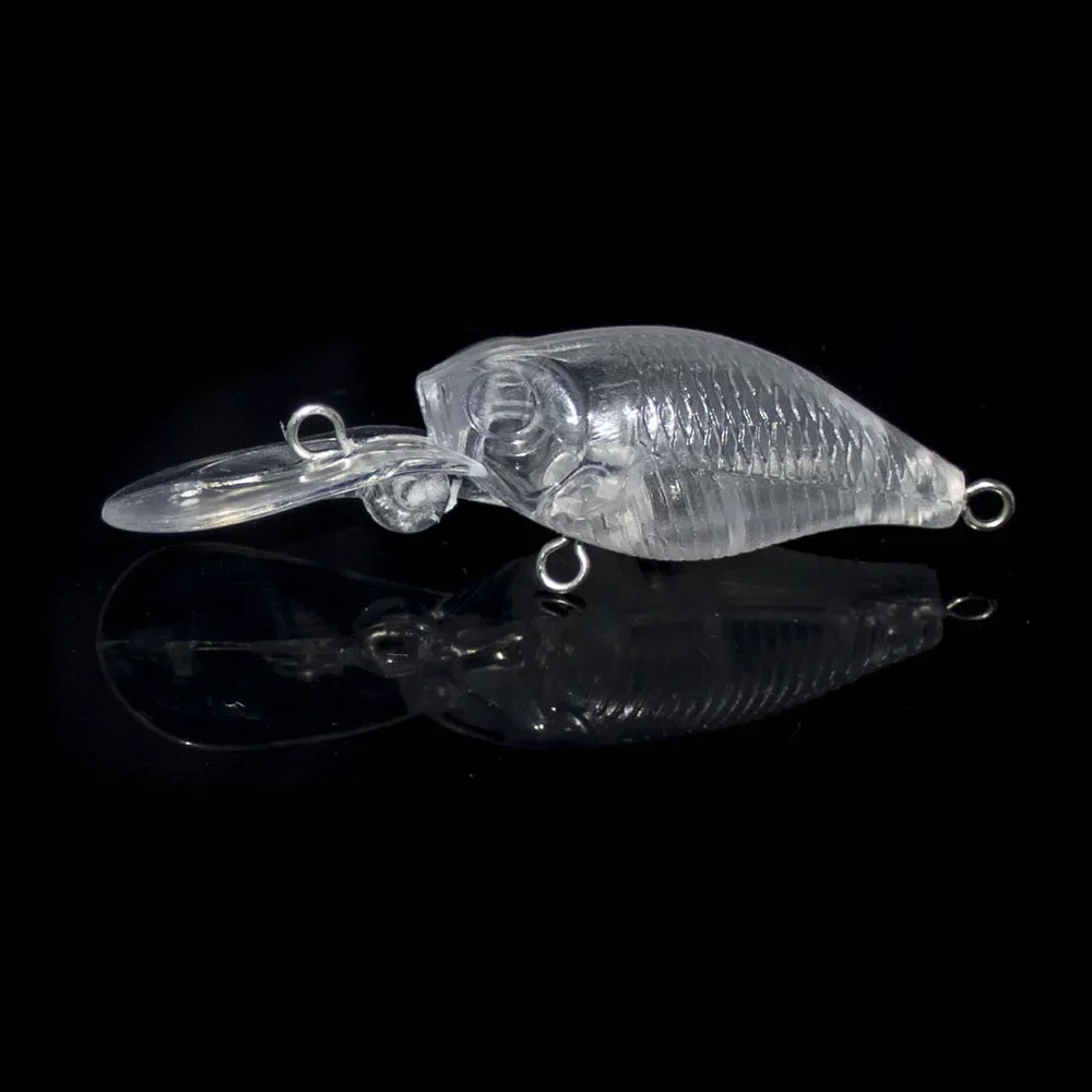 Countbass 10 Uds cuerpos de señuelo en blanco flotantes 38mm/1,5 "3,6g/0,13oz, cebo de pesca sin pintar, Crankbaits, Wobblers - imagen 5