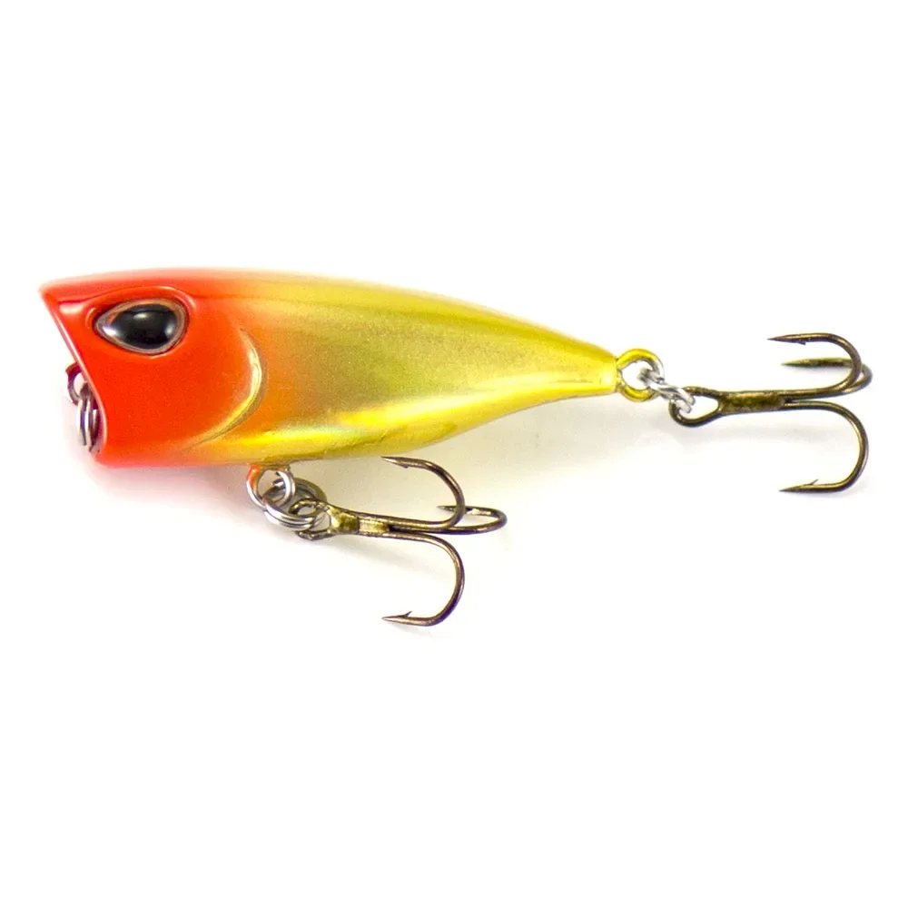 Señuelos de pesca con cebo duro Countbass Popper, Wobbler, tapón de agua dulce para pesca de lubina, 40mm, 3,6g