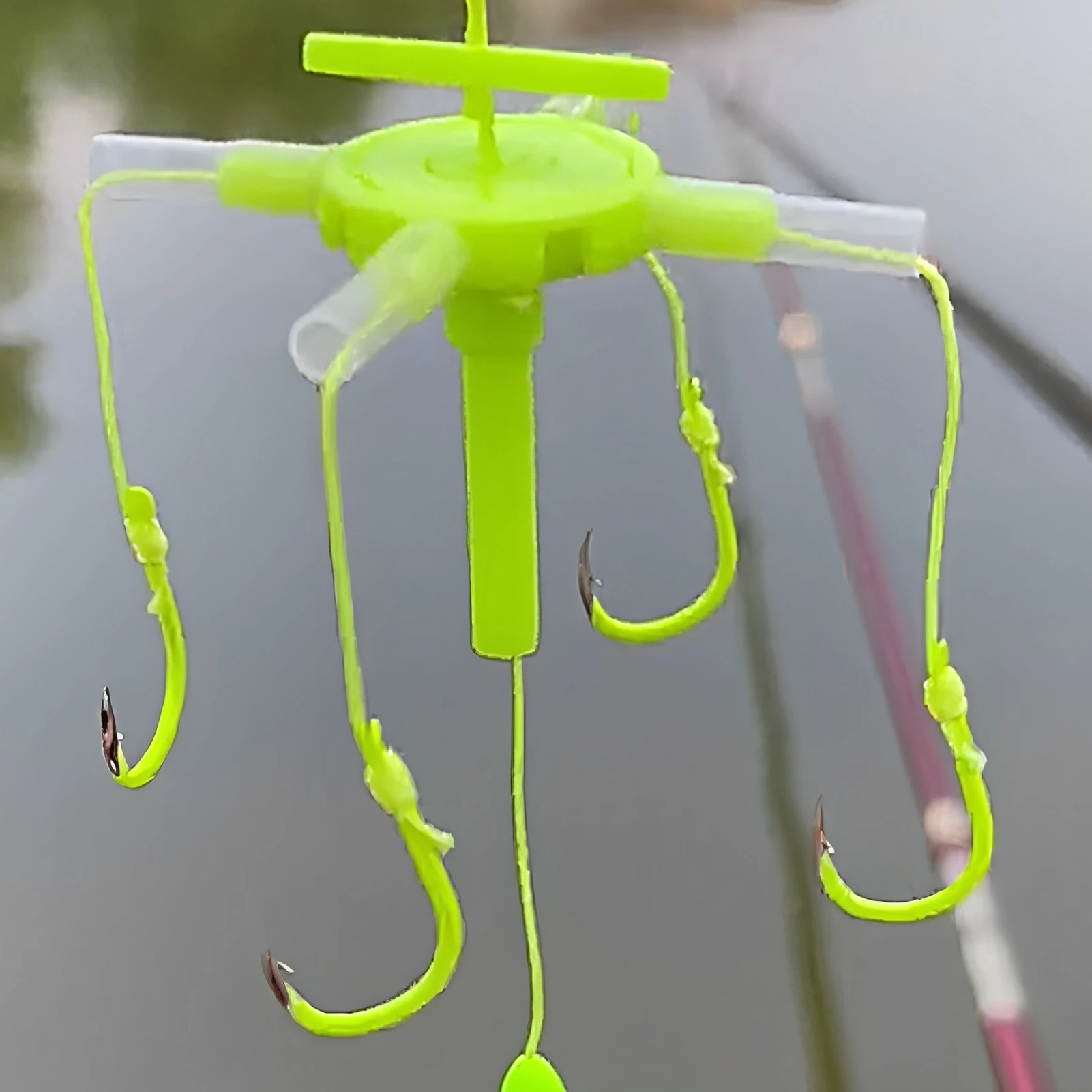 Anzuelo de pesca flotante, anzuelos de carpa cabezona de acero inoxidable, anzuelos de pesca fuertes y afilados para pesca en agua dulce y salada, 1 ud. - imagen 2