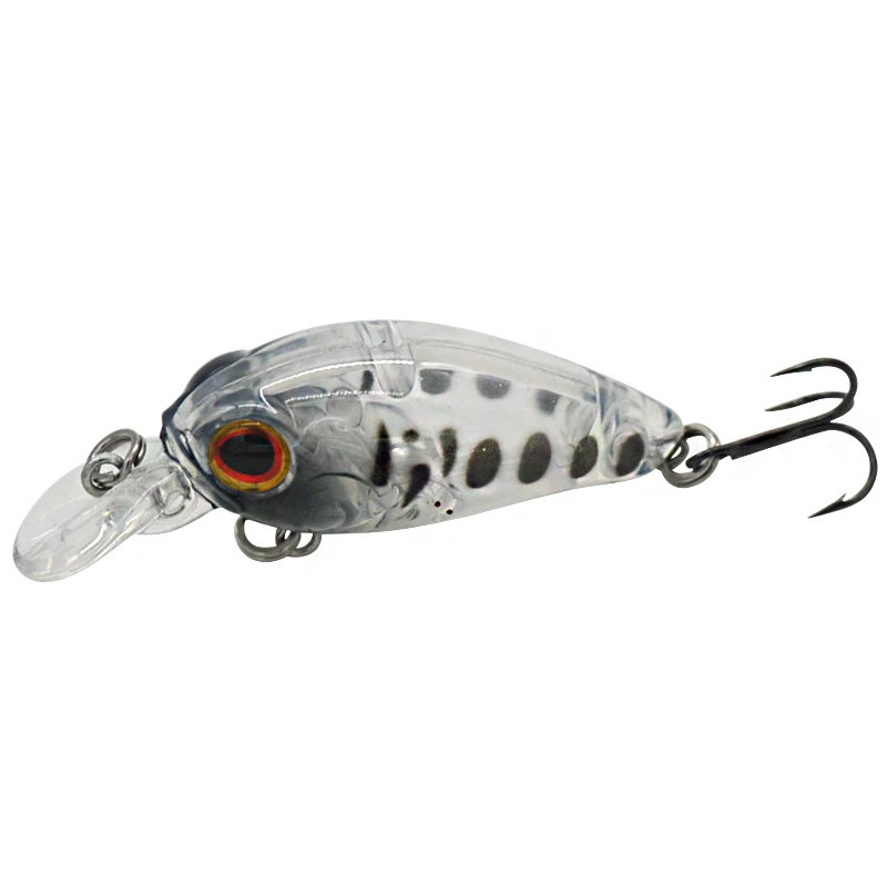 Señuelo de Pesca flotante inteligente, anzuelos VMC, manivela Artificial profesional, cebos duros, 35mm, 3,5g, 1,0 m - imagen 4