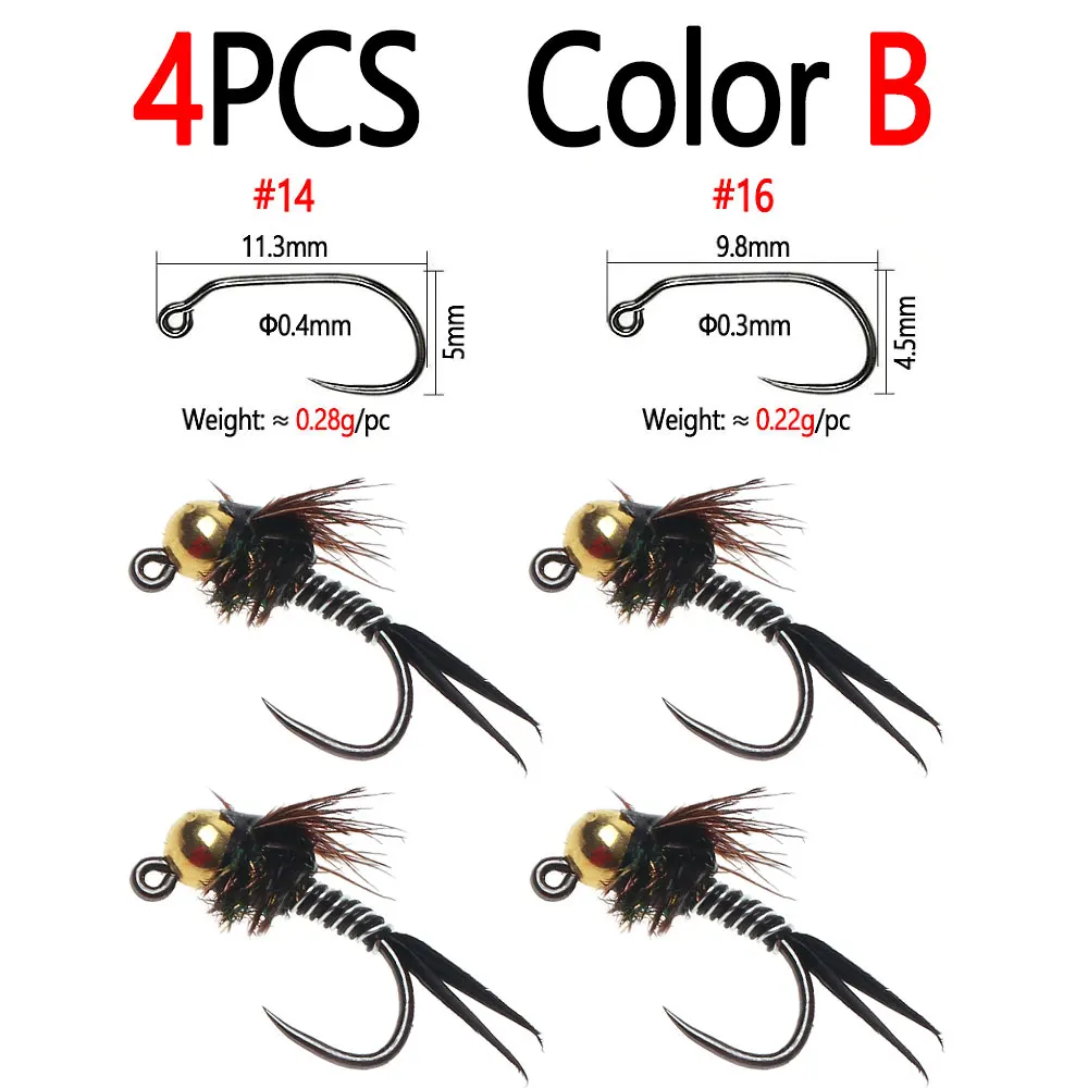 4pcs Color B