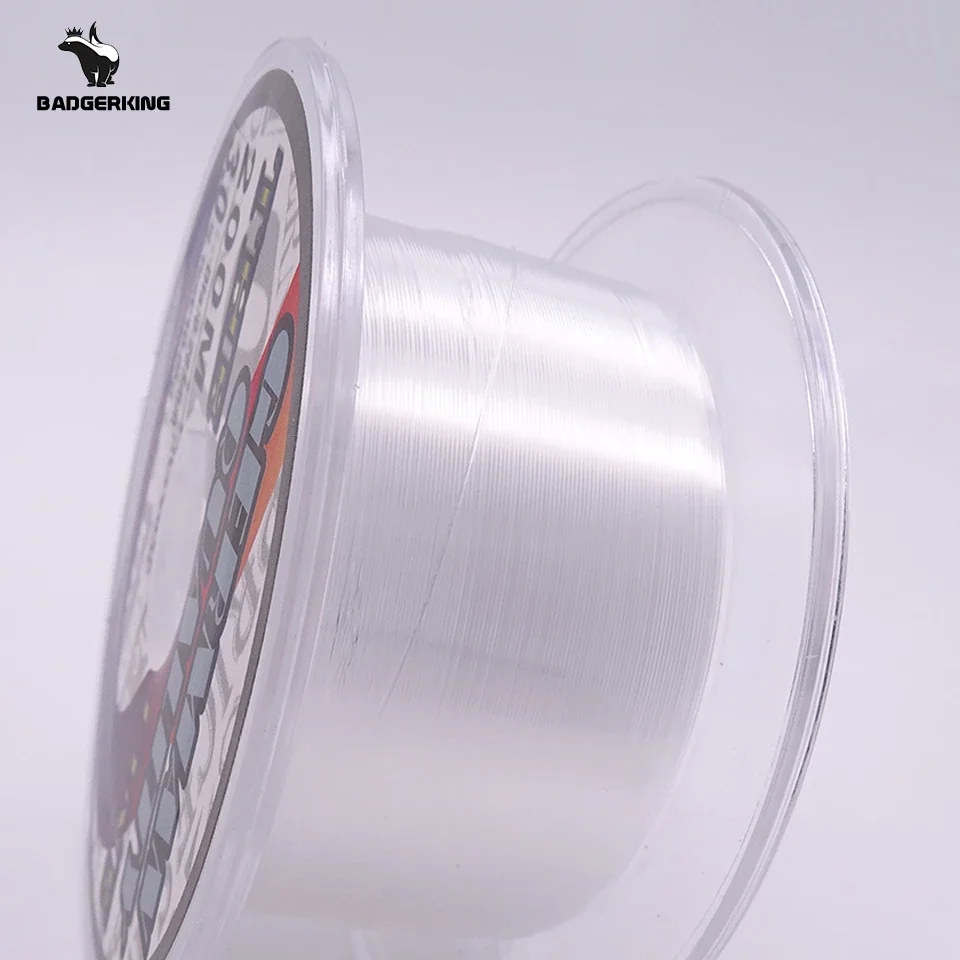 Sedal de pesca con revestimiento de fluorocarbono, 200m, blanco, marrón, hundimiento, alta resistencia a la abrasión, bajo estiramiento, carpa, mono - imagen 4