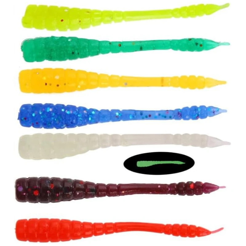Vinilos Tipsy hundidores con cebo blando para pesca en agua