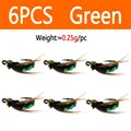 6pcs Green