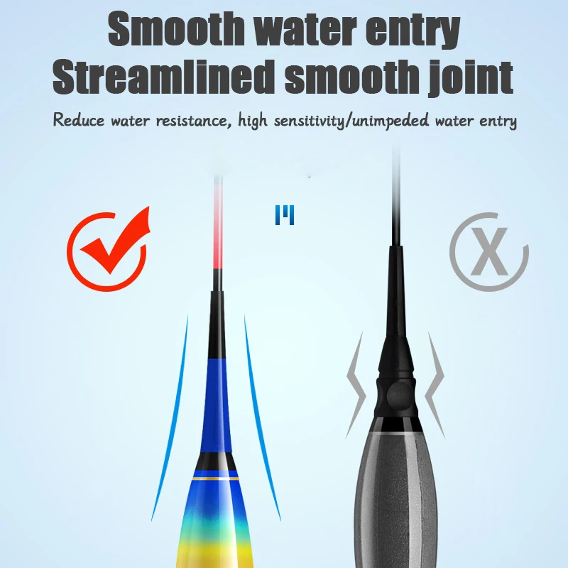 Flotador de pesca electrónico con detección de gravedad luminosa, LED que se vuelve automáticamente rojo, llamativo, 5G-10G de carrera, flotador de peces grandes, 2023 - imagen 4