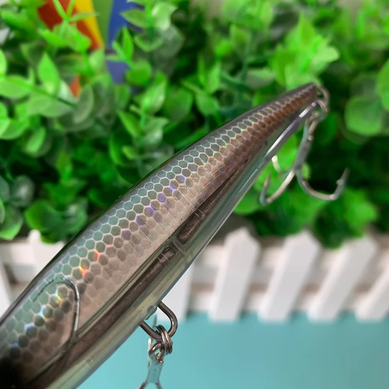 Señuelo de Pesca de lápiz de hundimiento de fundición larga, 105mm, 28g, cebo duro bamboleante Artificial para Pesca de trucha y lubina - imagen 4