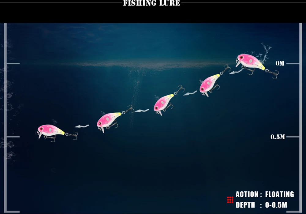 Experimente la emoción de la pesca con nuestros señuelos innovadores diseñados para un rendimiento óptimo