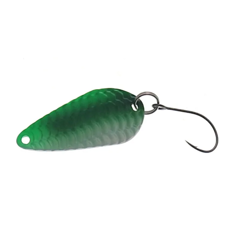 Cuchara de pesca de trucha, anzuelo único giratorio, lure2.8 G, 31mm, Wobbler Artificial, perca, cebos de lubina - imagen 4