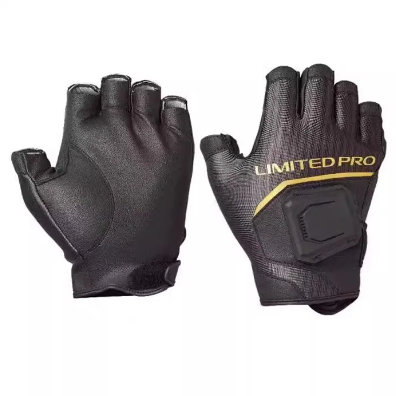 Guantes de pesca tres dedos GL-110V – Cuero PU antideslizantes ligeros - imagen 5