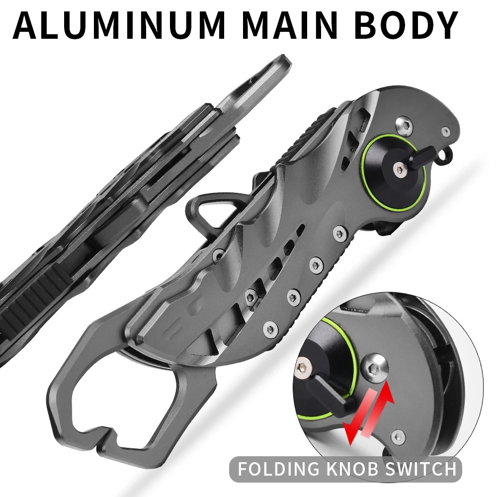 Pinza multifunción de aluminio con lip grip para pesca - imagen 3