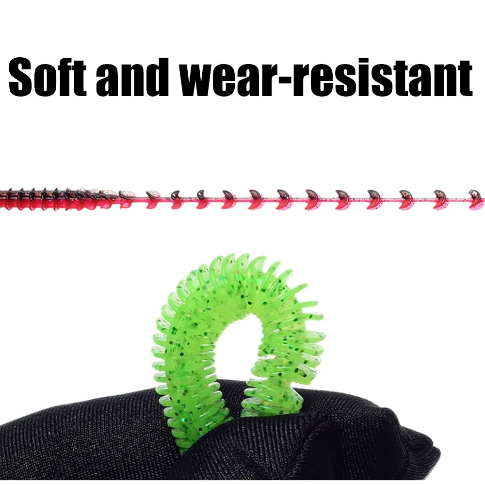 Elitelure 0.9g 2.1g Shrimp Odor Additive Ultrasoft Bait Drop Shot Texas Rig Soft Lure Rubber Worm Straight Tail For Bass Fishing - imagen 3