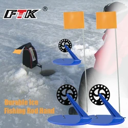 Cañas de pesca en hielo FTK – Sistema tip-up con freno integrado