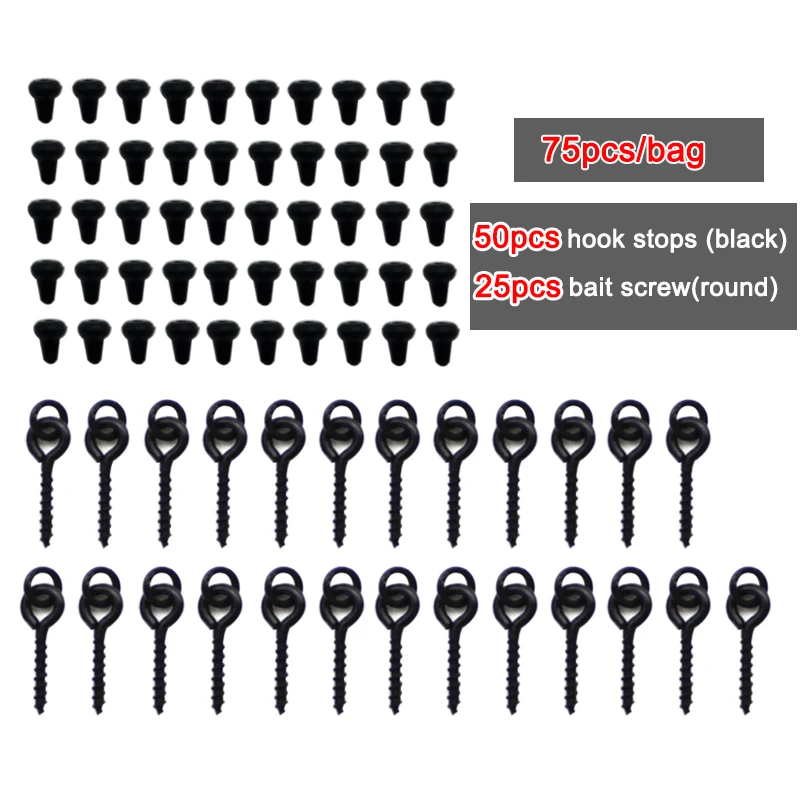 Round Screw N Black