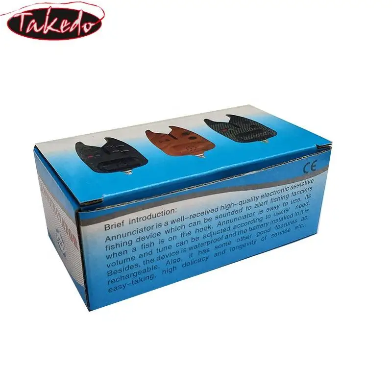 TAKEDO YD02 anunciador de alarma de mordedura de pesca de carpa para equipo de aparejos de pesca de carpa indicador de alarma de pesca campana de pescado - imagen 5