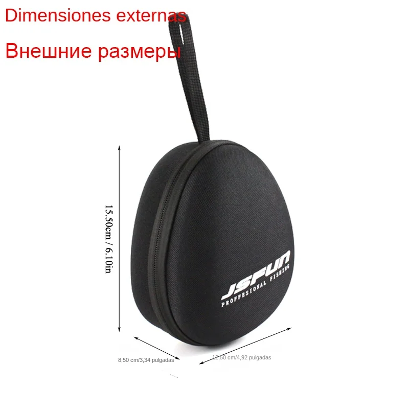 Bolsa de carretes de pesca EVA portátil, funda protectora para tambor/Spinning/balsa, bolsa de pesca, accesorios de pesca PJ74 - imagen 2