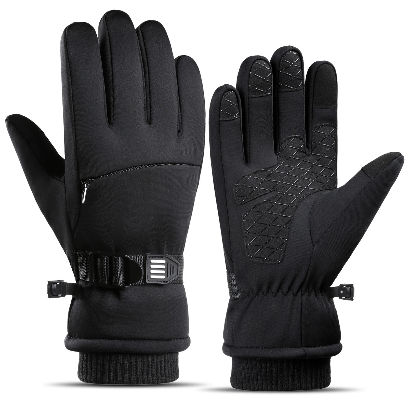 Guantes de nieve Mens Winter impermeables y antideslizantes - imagen 2