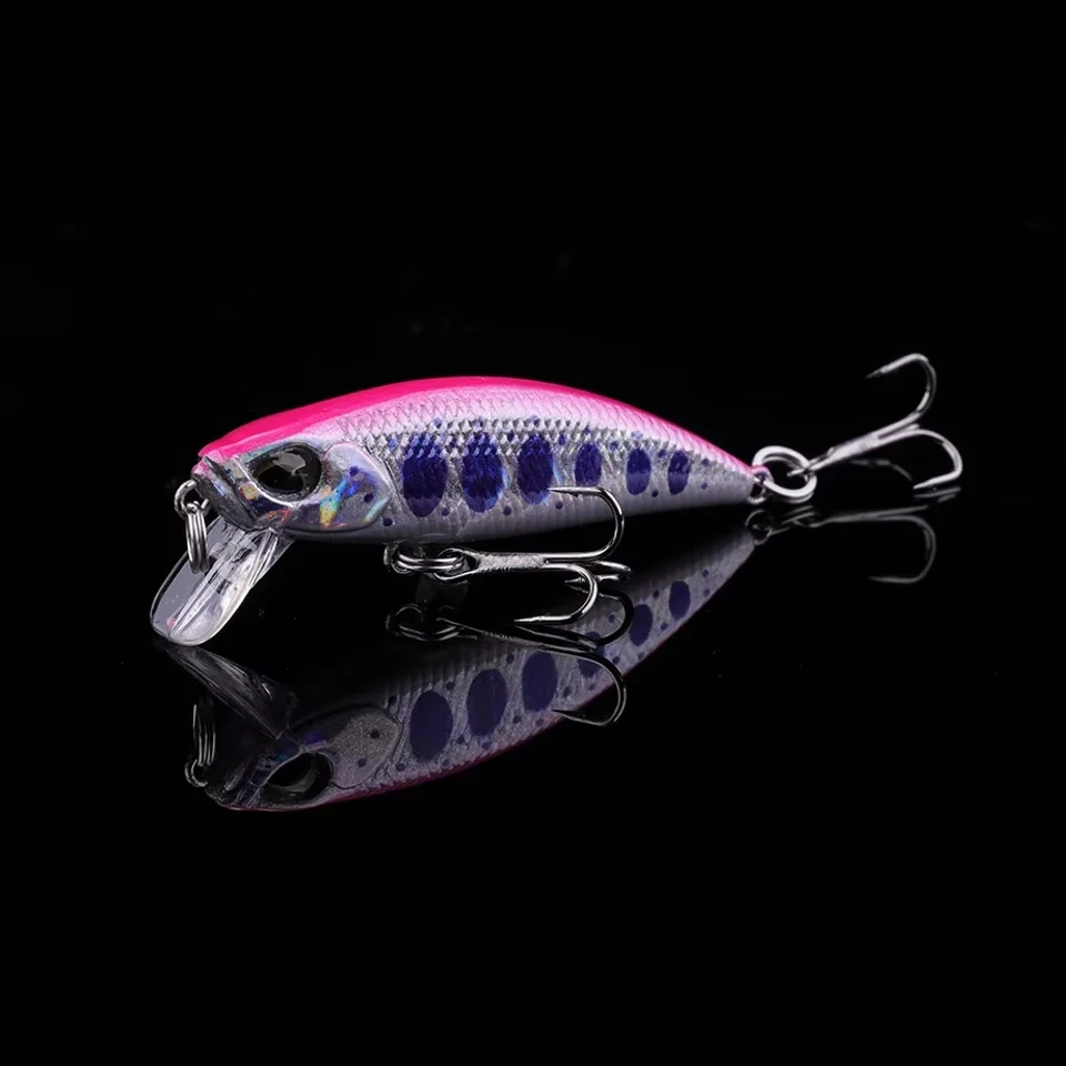 WALK FISH 48mm 6,6g señuelo de pececillo hundido Wobblers señuelo de Pesca de carpa Isca Pesca trucha Artificial cebo duro Pesca de mar lubina - imagen 4