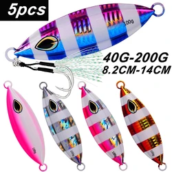 Metal Jig luminoso lento – Pesca barco y mar