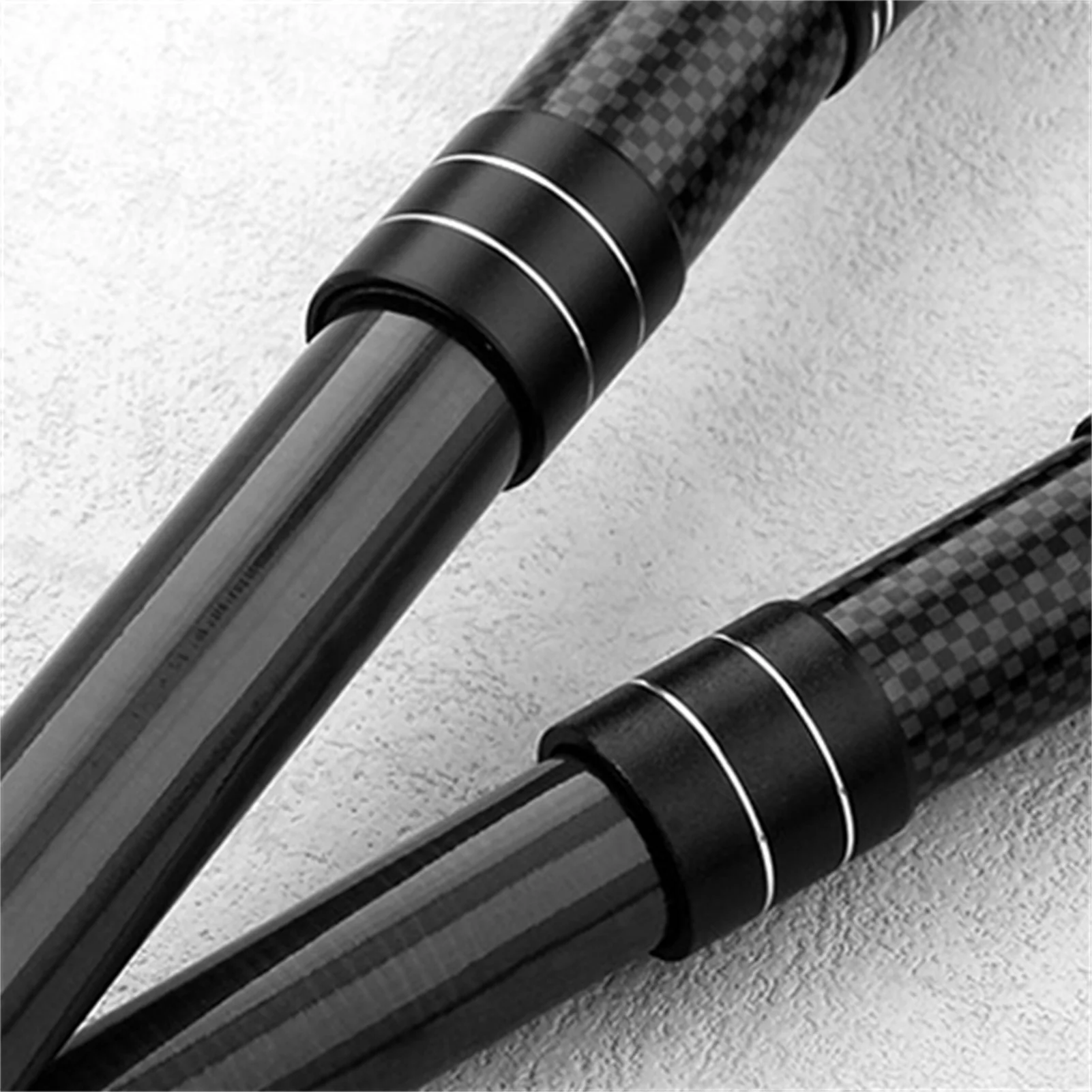 Caña de pescar corta de 40-44cm, caña de pescar telescópica para agua dulce y salada, caña de pescar ultraligera de fibra de carbono de 1,8/2,4/3,0 m - imagen 4