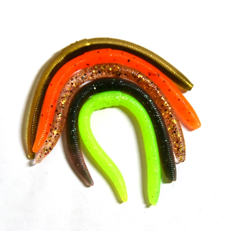 Donlejian Soft Bait Series lombriz fideos gusano WMD100 cebo falso PAGEBASS señuelo de pesca - imagen 5