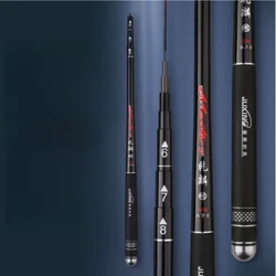 Mini caña ultraligera 40cm fibra de carbono – Compacta para pesca de mano