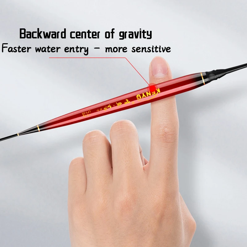 Flotador de pesca electrónico, caña corta, agua sin sombras, carpa cruciana, accesorios de pesca al aire libre, abatible rápido, otoño e invierno, nuevo - imagen 5