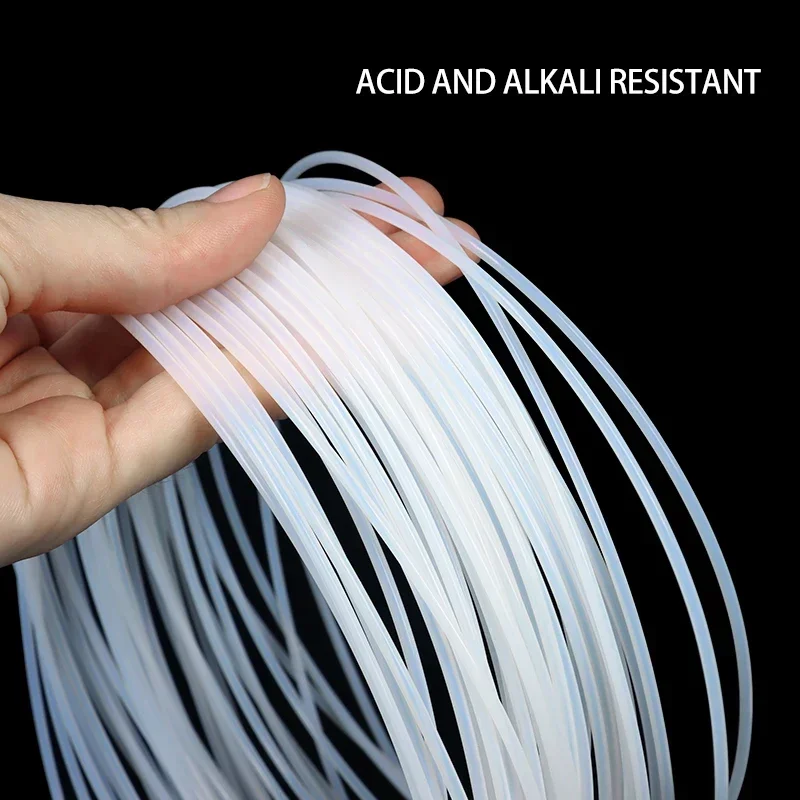 Tubo de PTFE translúcido de 1 ~ 100m, 30L - 0L, 2,5KV, 150V, Protector de calor, tubo resistente a la corrosión y la temperatura, capilar aislado F46 - imagen 4