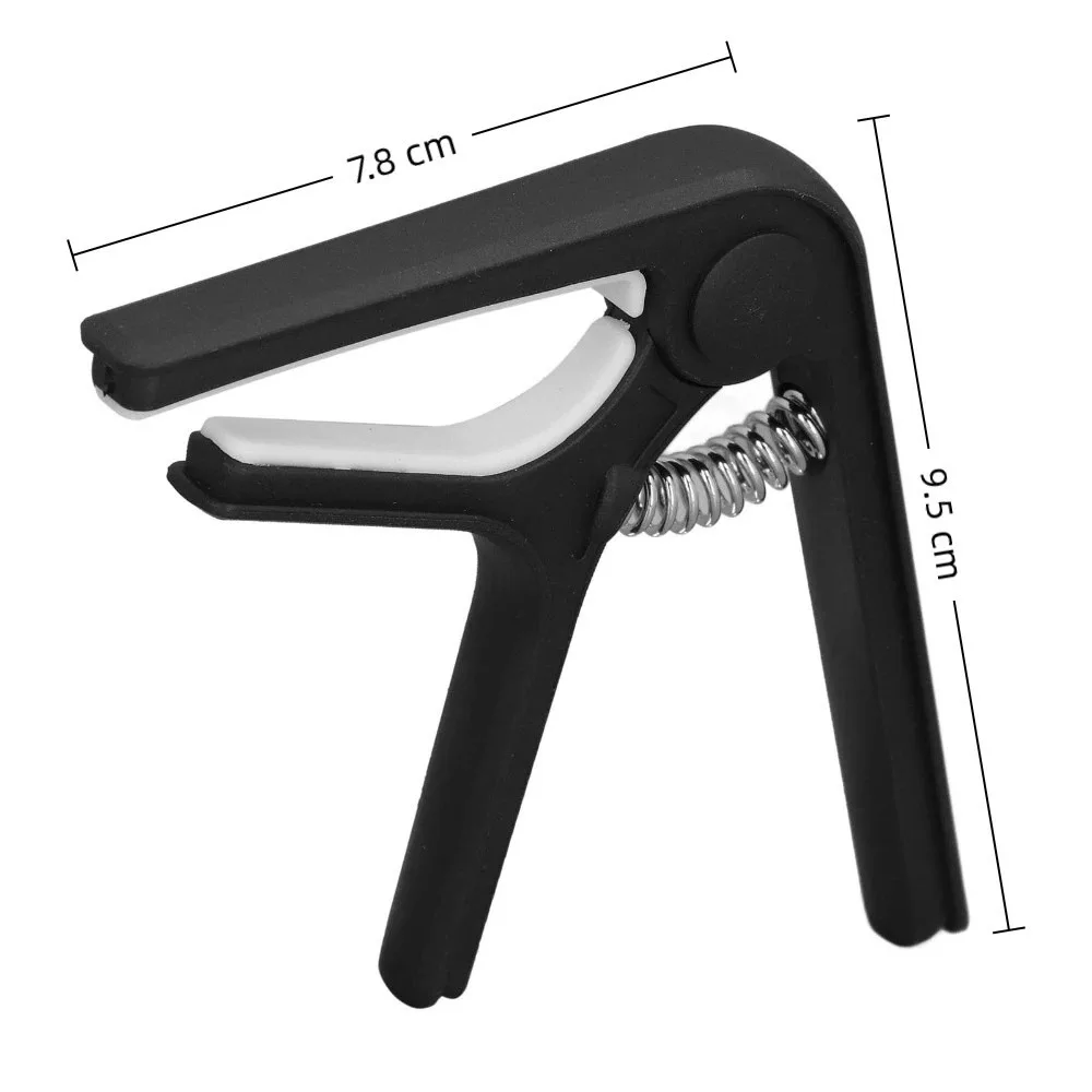 Capo para guitarra resistente presión uniforme multiinstrumento - imagen 5
