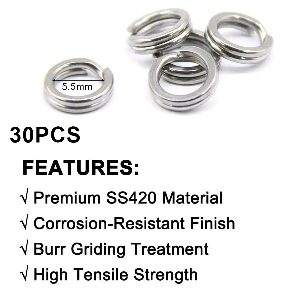 Kit DE FABRICACIÓN de señuelos con cuchillas giratorias Colorado, 70 piezas, hojas de cebo giratorio con anillos divididos, aparejos de pesca, aparejo de lubina, trucha, Walleye - imagen 2