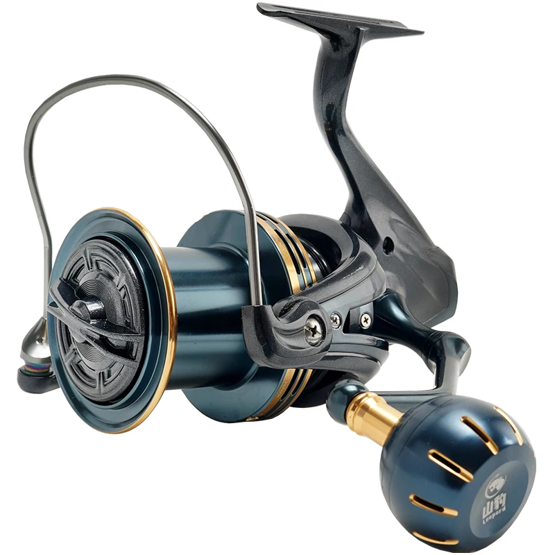 Carrete de pesca de mar LD 12BB 4,8:1 relación de engranaje ligero arrastre máximo 25KG carrete giratorio anticorrosión descenso lento PE10 # -360m - imagen 5