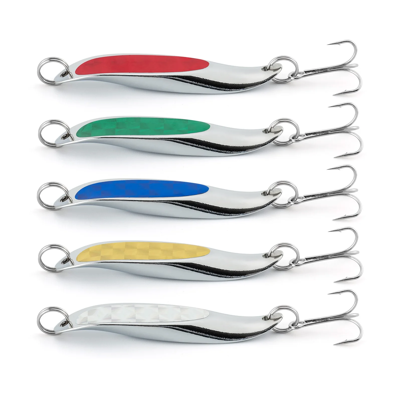 Cuchara de plantilla de metal para jigging y trolling en agua salada - imagen 4