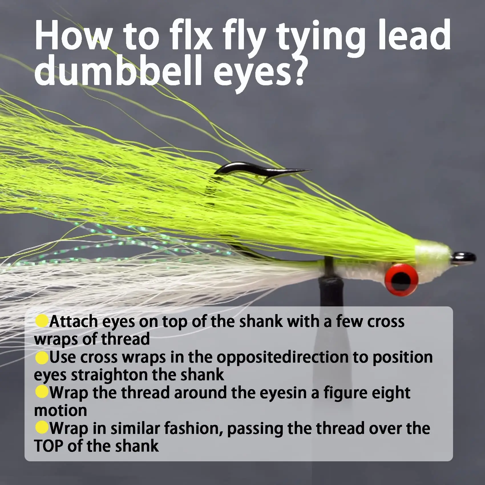 Aventik-mancuerna de plomo con forma de pez, materiales de atado de moscas realistas, plantilla de señuelo, cabeza de pesca con mosca resistente a la corrosión - imagen 5