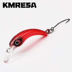 Minicrankbait 4cm para lubina – Shallow runner acción vibrante