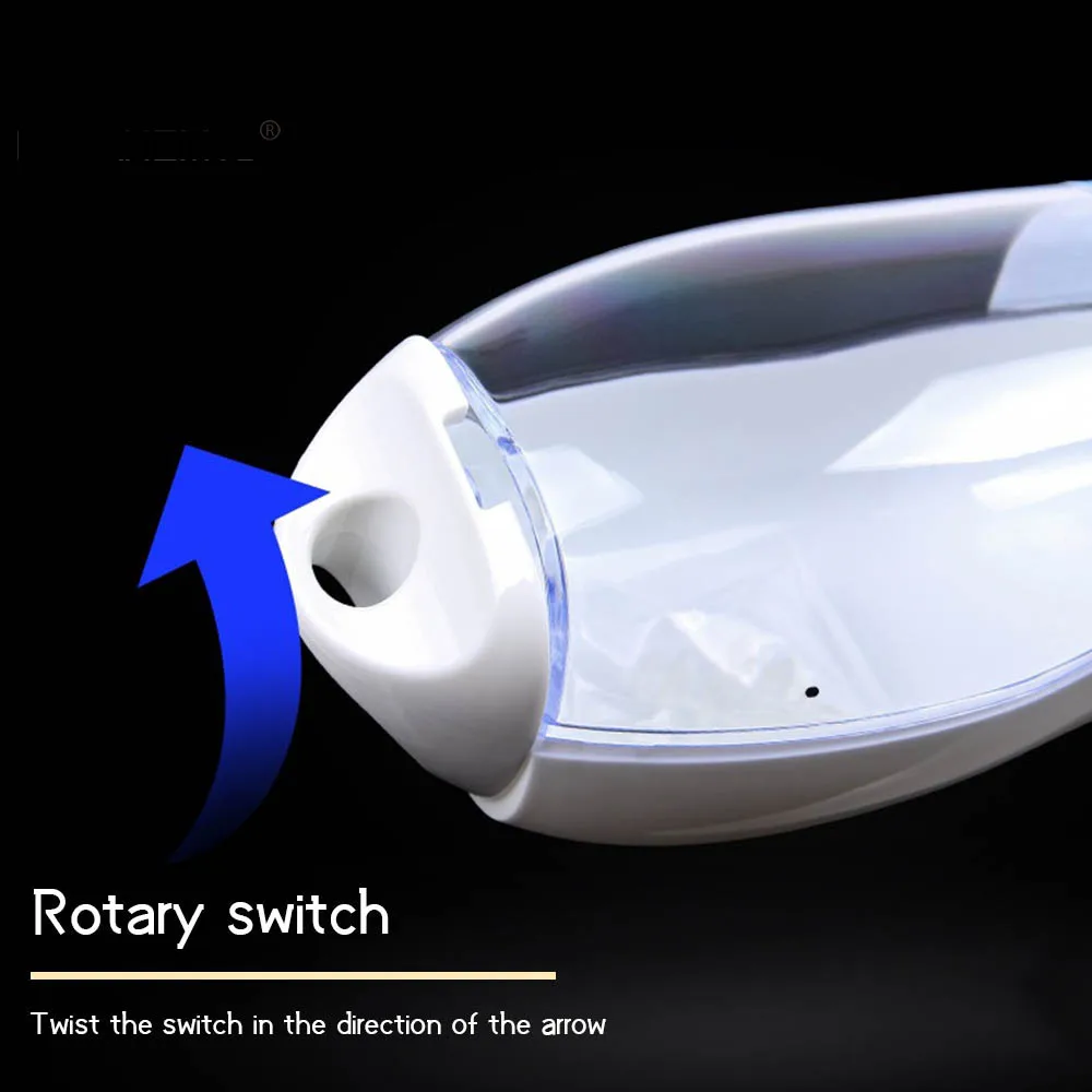 Cubierta para gafas de natación, interruptor giratorio portátil transparente, cubierta ligera para gafas de natación, caja de gafas de natación, drenaje - imagen 4