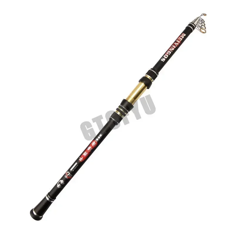 Caña telescópica surfcasting – Carbono, acción rápida, agua salada - imagen 4