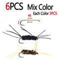 6pcs Mix Color