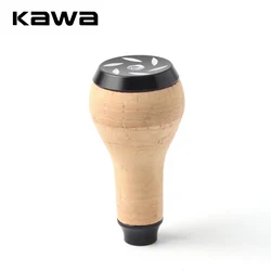 Pomo artesanal de madera D/S para carrete – Pesca