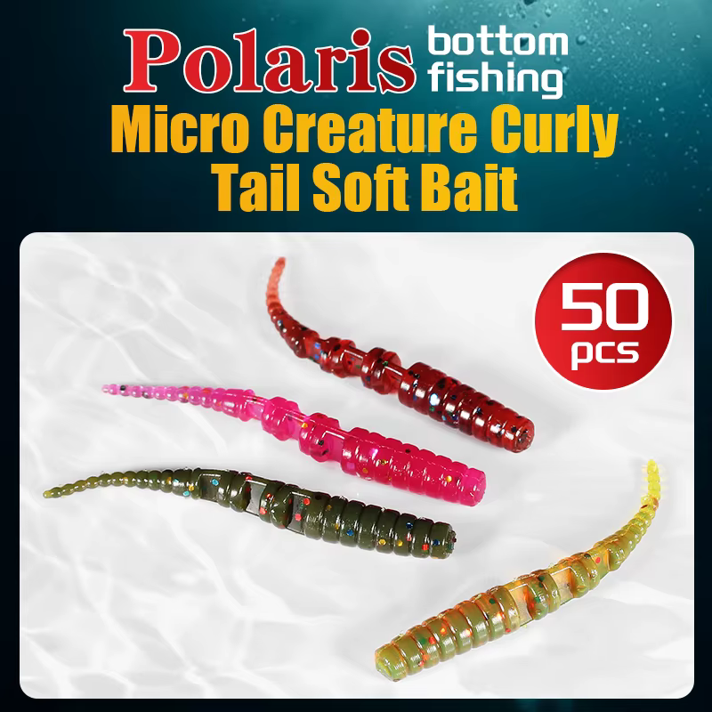 Polaris Supercontinent 3cm - Vinilo sinking para depredadores - imagen 2