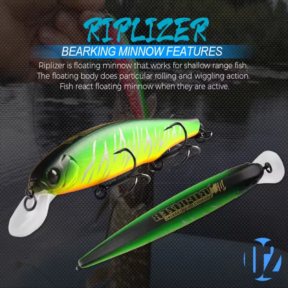 BEARKING mejor precio Riprizer 110 cebo para cisterna 11cm 15g buceo 1,5 m Wobblers Señuelos de pesca de carpa cebos artificiales aparejos - imagen 2