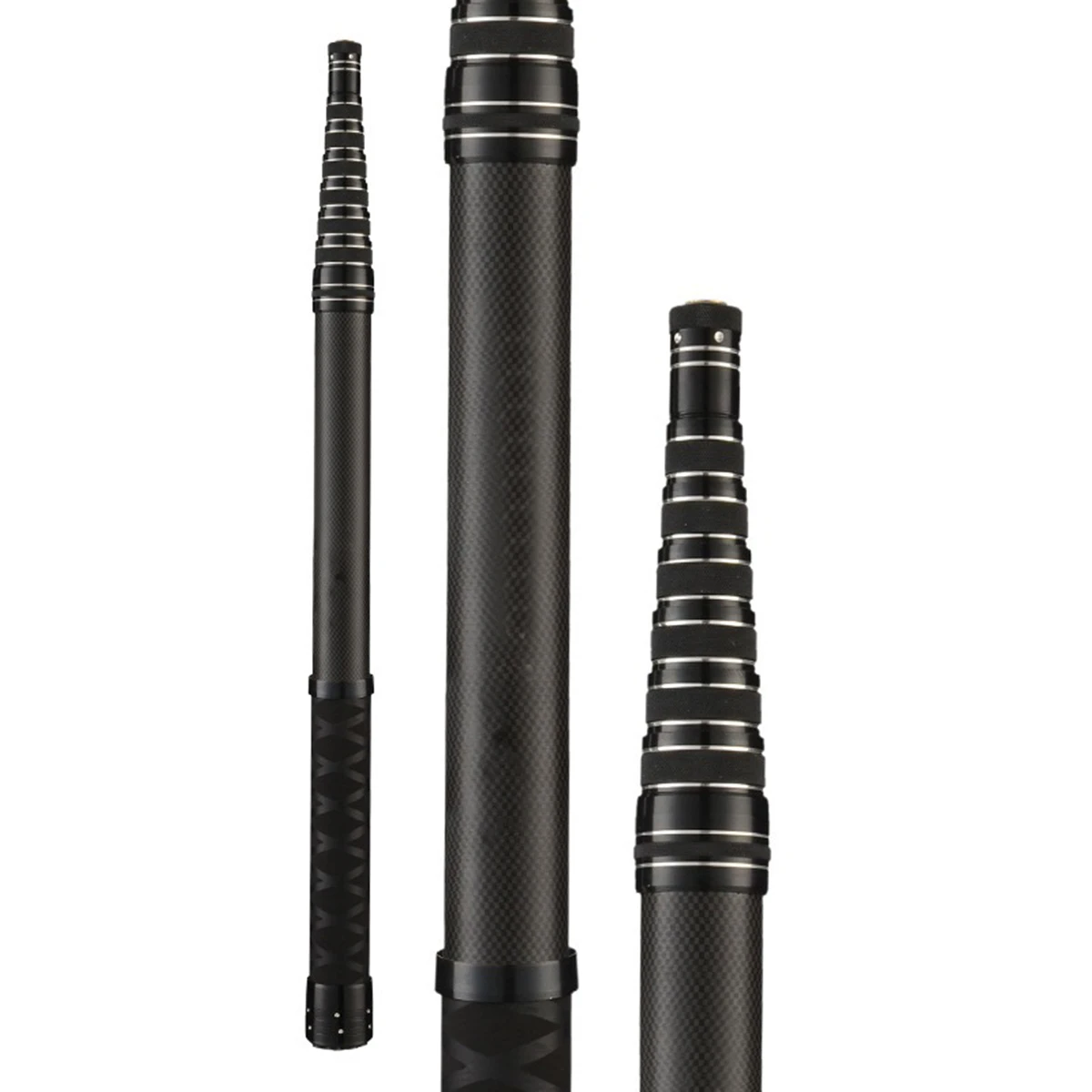 Red de pesca telescópica plegable, poste ligero de carbono para carpa, accesorios de aparejos, 2,1/3/4M