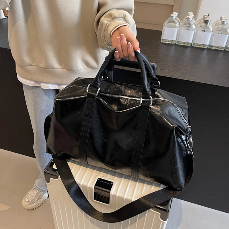 Bolsa de viaje para gimnasio para mujer, bolsa de viaje al aire libre, entrenamiento de acampada, Fitness, mochila de Yoga con asa superior, bolsas deportivas para acampar - imagen 4