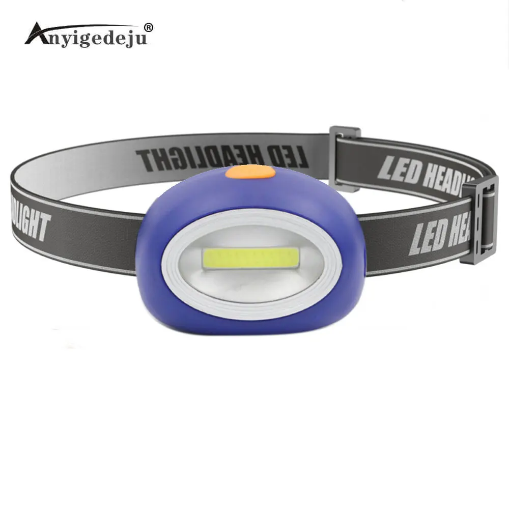 MINI faro LED COB, luz de trabajo con 3 modos de iluminación, alimentado por 3 pilas AAA, adecuado para camping, aventura, senderismo, etc.